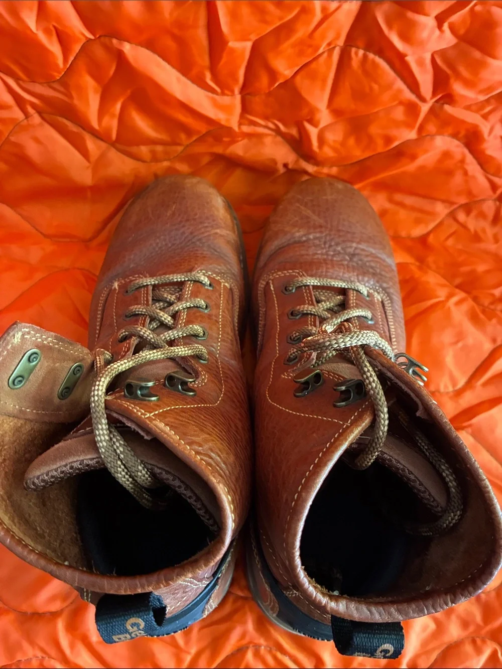 Pre-owned Georgia AMP LT waterproof work boots